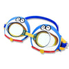 Cockatoo SG04 | Child Swimming Googles Air | PC Lenses With Soft Silicone Seal - Blue-White