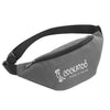 Cockatoo Waist Bag| Travel Waist Bag for Men & Women | Fanny Pack - Grey