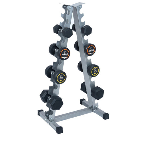 Cockatoo Dumbbell Weight Rack Multilevel Weight Storage Organizer for Home Gym (10 Tier Dumbbell Stand)
