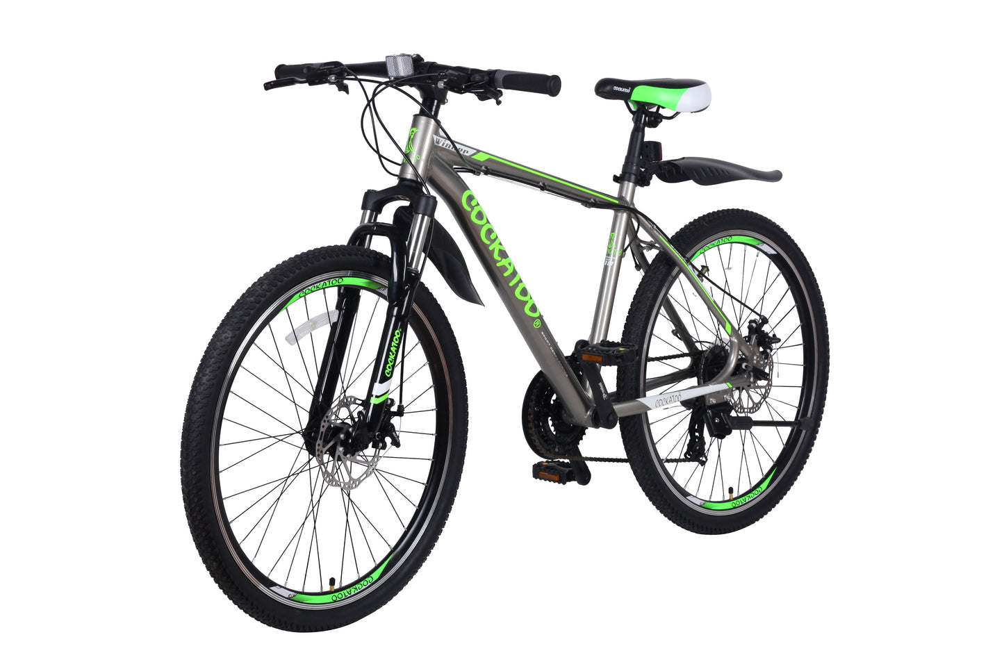 Cockatoo CBC-06 21 Speed Steel Frame Cycle 26T Single Speed Steel Bicycle for Unisex Adults Ideal (85% Assembled Rest Self-Assembly) Black