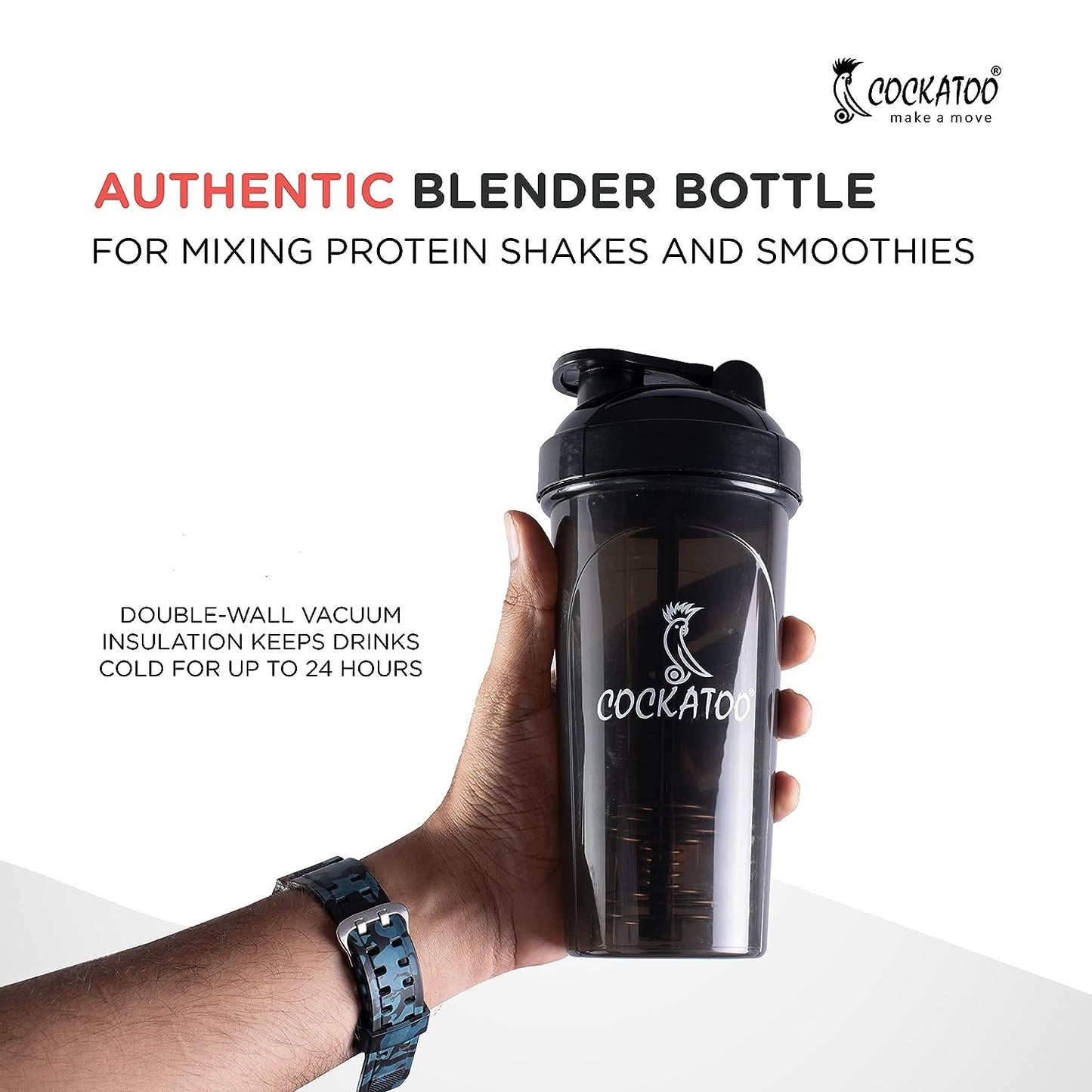 Cockatoo Shaker - 500 ML (Buy 1 Get 1)