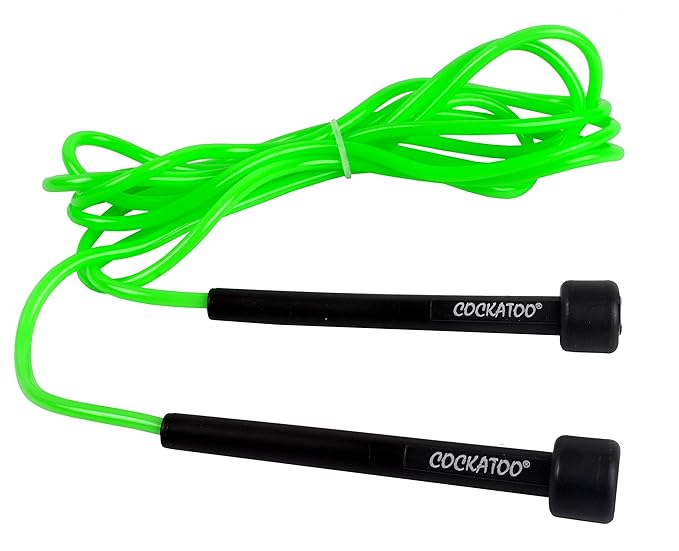 Cockatoo, Skipping Rope; Jump Rope (Black)+Cockatoo, Skipping Rope; Jump Rope (Green)