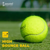Cockatoo Tennis Ball |Cricket Tennis Ball |Light Tennis Ball for Cricket Tournament - 90gram - Yellow