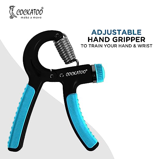 Cockatoo (10 KG - 40 Kg) Adjustable Hand Grip| Hand Gripper for Men & Women|Hand Grip Strengthener (6 Month Warranty)