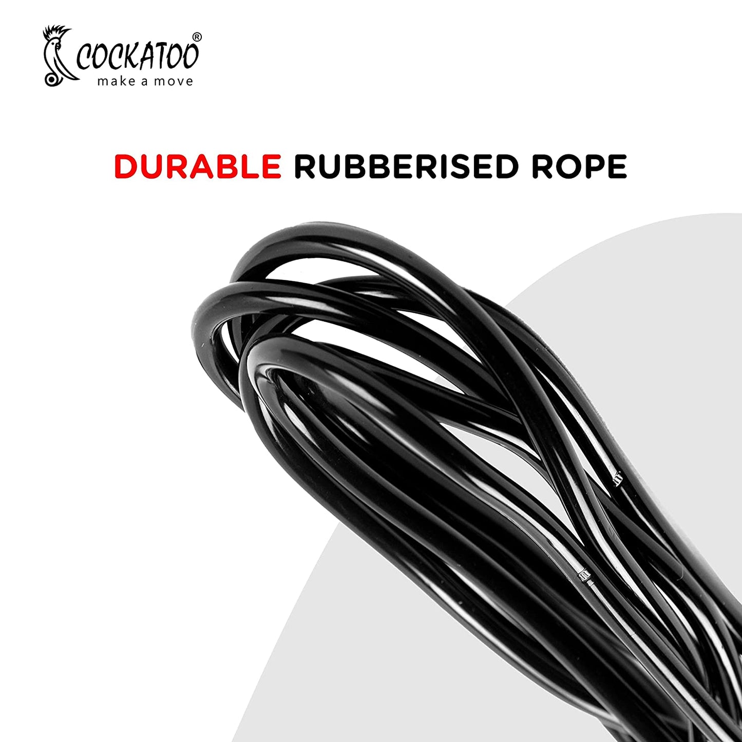 Cockatoo SKP-TP Skipping Rope For Man & Women(Pack Of 1)