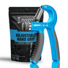 Cockatoo (10 KG - 40 Kg) Adjustable Hand Grip| Hand Gripper for Men & Women| Hand Grip Strengthener - Blue