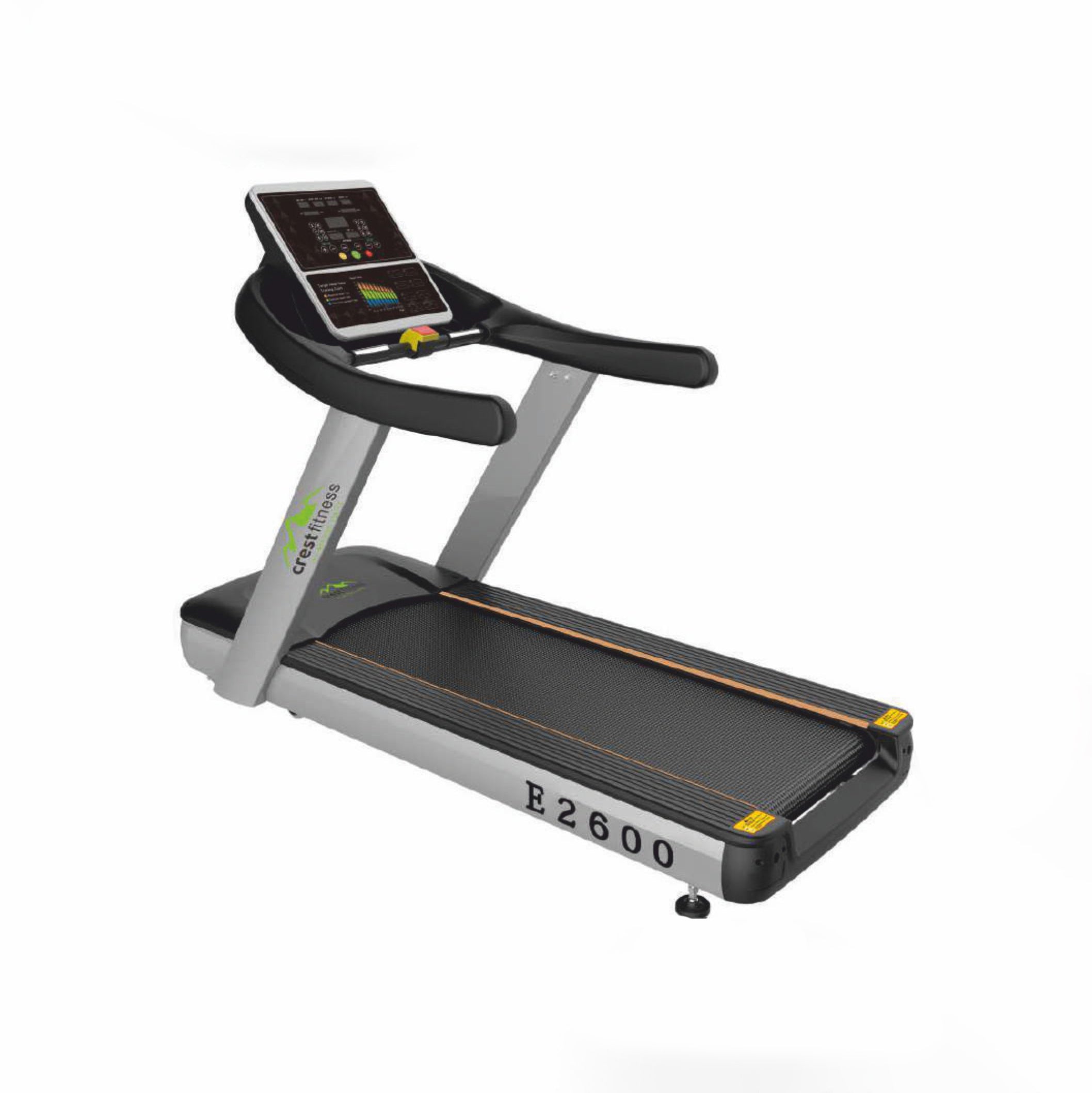 CFT 2600 Commercial Treadmill HP Peak AC Motor 1-20 Km/h Speed