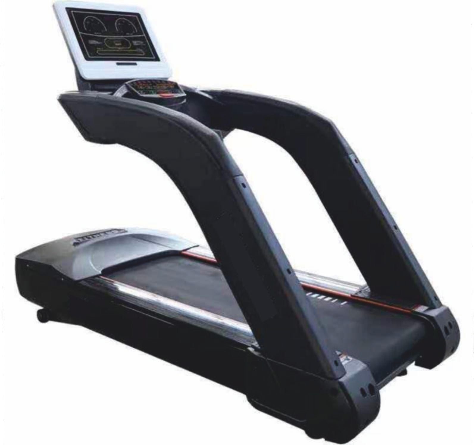 CFT 2800 Commercial Treadmill HP Peak AC Motor Km/h Speed
