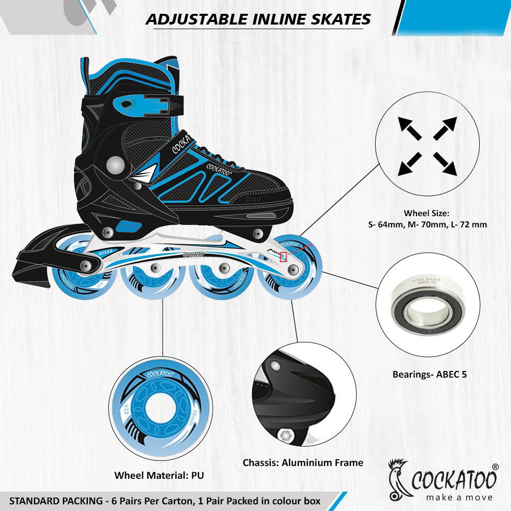 Cockatoo IS-200 Inline Skates