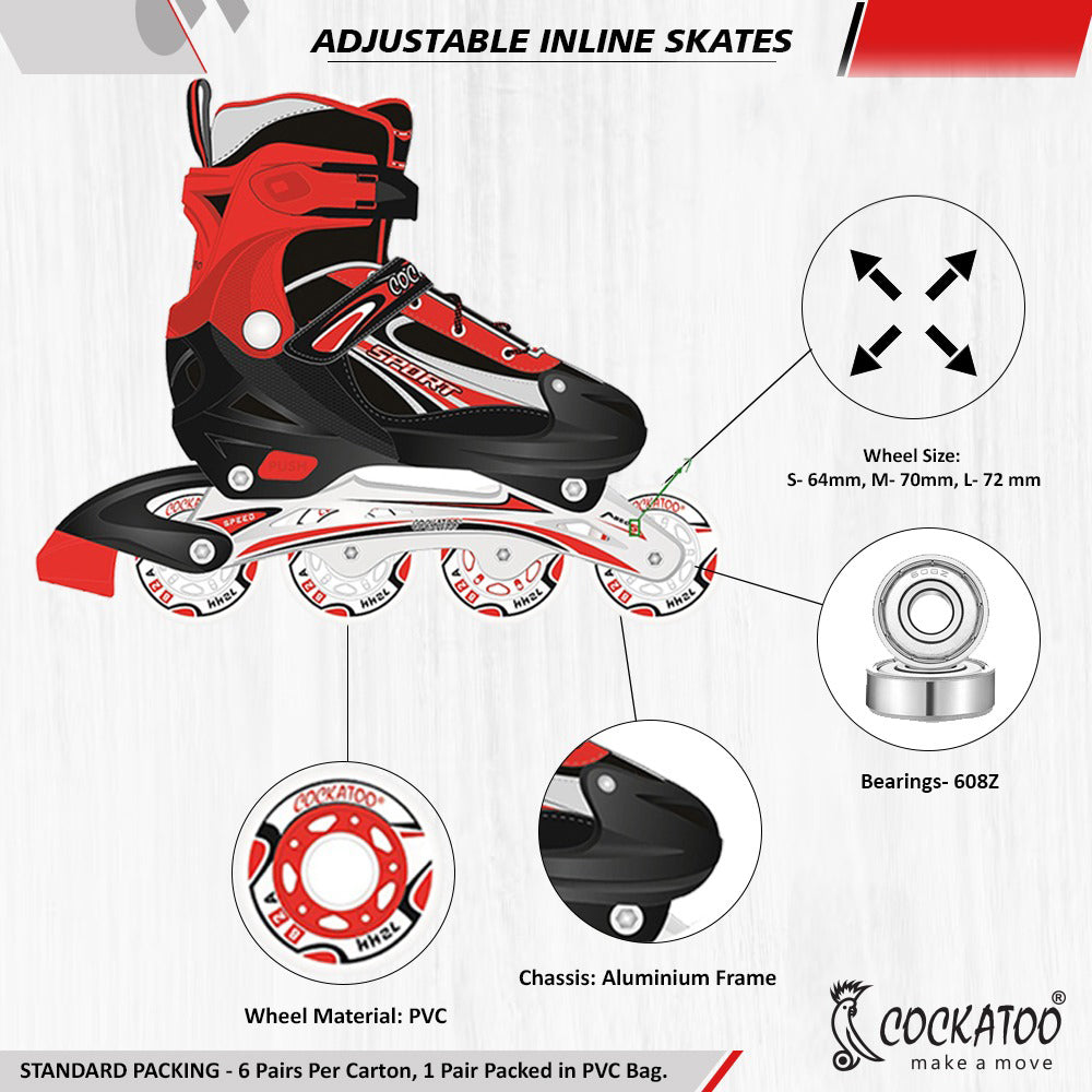 Cockatoo IS-100 Inline Skates