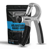 Cockatoo (10 KG - 40 Kg) Adjustable Hand Grip| Hand Gripper for Men & Women| Hand Grip Strengthener - Gray
