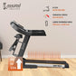 Cockatoo SmartRun A8 6HP Peak | Auto Incline Treadmill | Foldable with Massager| Noiseless Motor| Speed16 Km/Hr | Max Weight130 Kg