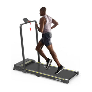 Cockatoo WP-200 1.5HP - 3HP Peak Motorized Treadmill, Walking Pad for Home, Foldable Treadmill, Max Speed- 8 Km/Hr, Max Weight 90 Kg(Free Installation Assistance, 1 Year Warranty)