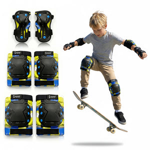 Cockatoo Protective Gear Set 2.0 | Knee/Elbow/Wrist Guard | Safety Kit for cycling and Skates