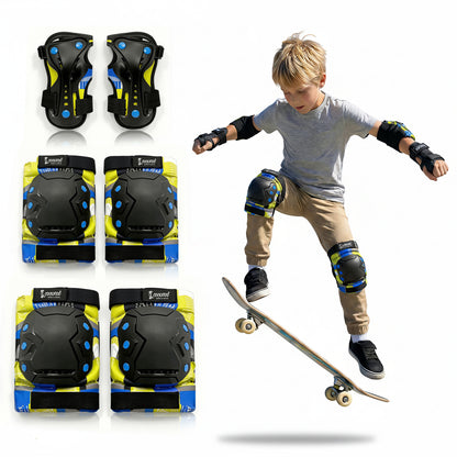Cockatoo Protective Gear Set 2.0 | Knee/Elbow/Wrist Guard | Safety Kit for cycling and Skates