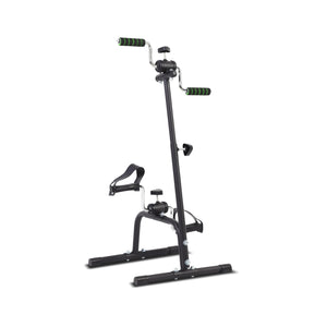 Cockatoo Step Flex Pedal Exercise With Long Handle | Non-Slip Feet| Dual Hand Rockers- Black