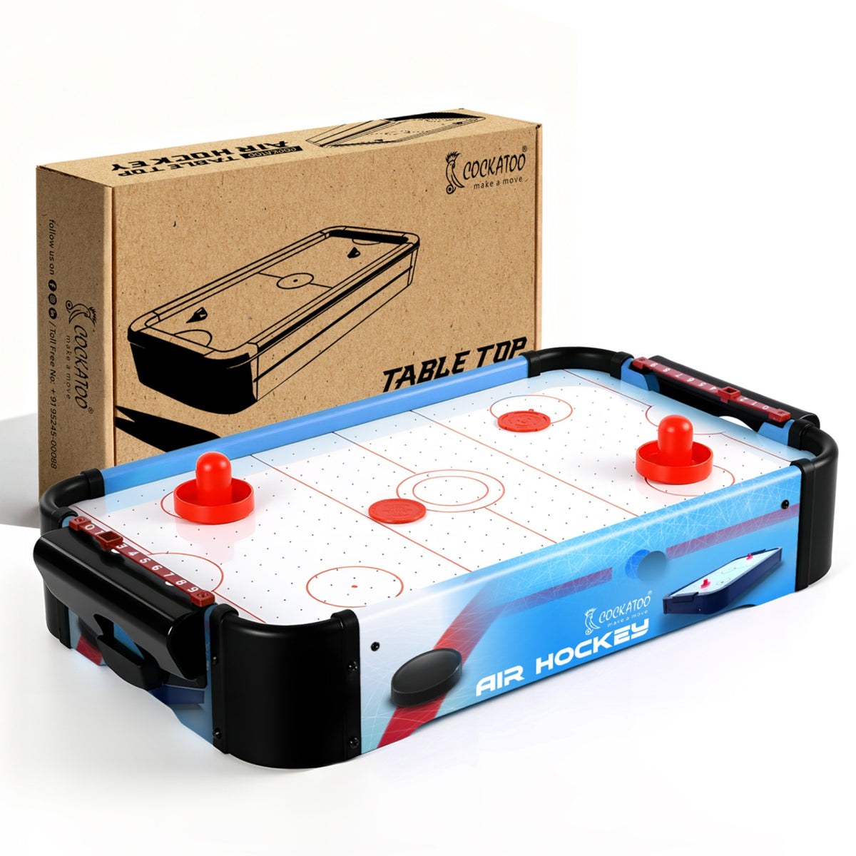 Cockatoo Air Hockey Table Game For Kids