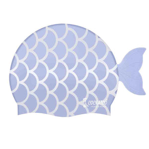 Cockatoo Fish Fin Rubber Swimming Cap for Kids | Hydra Swim Cap for Boys & Girls