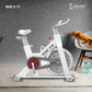 Cockatoo Ride X12 Spin Bike |Exercise Cycle For Home |8 Level Resistance| Max Weight- 120 Kg, White