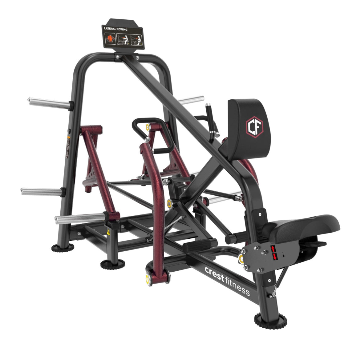 Cockatoo Crest Iconic Series Lateral Rowing Machine