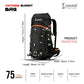 Cockatoo Victory Summit 75L Rucksack Trek Bag | With Rain Cover| Waterproof | Black