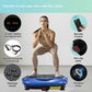 Cockatoo UltraVibe V9 Vibration Plate Machine| With Remote| Multi Program Modes| BT & LCD Display