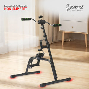 Cockatoo Step Flex Pedal Exercise With Long Handle - detail shot