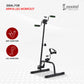 Cockatoo Step Flex Pedal Exercise With Long Handle | Non-Slip Feet| Dual Hand Rockers- Black