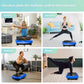 Cockatoo UltraVibe V9 Vibration Plate Machine| With Remote| Multi Program Modes| BT & LCD Display