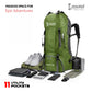 Cockatoo Victory Summit 50L Rucksack Trek Bag | With Rain Cover| Waterproof | Navy Blue