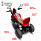 Cockatoo 5ECruise Rechargeable Electric Kids Bike| For 1-5 Yrs With Music & LED | Red