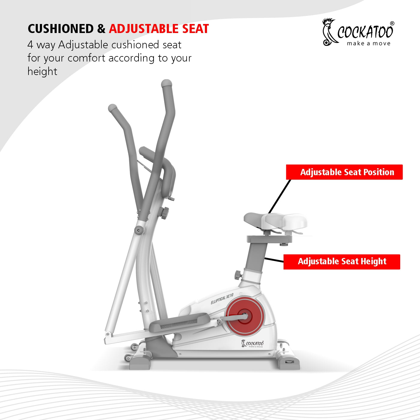 Fitness Opti Magnetic Resistance Programmable Cross Trainer V-Fit