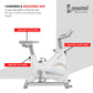 Cockatoo Ride XE11 Spin Bike Exercise Cycle | Flywheel Size 8Kg |Photoelectric Pulse Sensors | Max User Weight- 140 Kg
