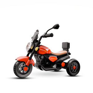 Cockatoo 9E Cruise Electric Bike| Rechargeable EV Bike for 2-8 Yrs, 6V Battery With Foot Race| Red