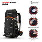 Cockatoo Victory Summit 75L Rucksack Trek Bag | With Rain Cover| Waterproof | Black