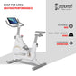 Cockatoo Ride XE11 Spin Bike Exercise Cycle | Flywheel Size 8Kg |Photoelectric Pulse Sensors | Max User Weight- 140 Kg