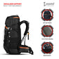Cockatoo Victory Summit 75L Rucksack Trek Bag | With Rain Cover| Waterproof | Black