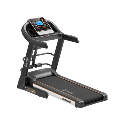 Cockatoo SmartRun A8 6HP Peak Auto Incline Treadmill for Home Foldable with Massager Easy Installation, Noiseless Motor Treadmill with Super Shock Reducing Function, Speed16 Km/Hr, Max Weight130 Kg
