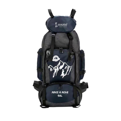 90L Navy Rucksack Trekking Bag