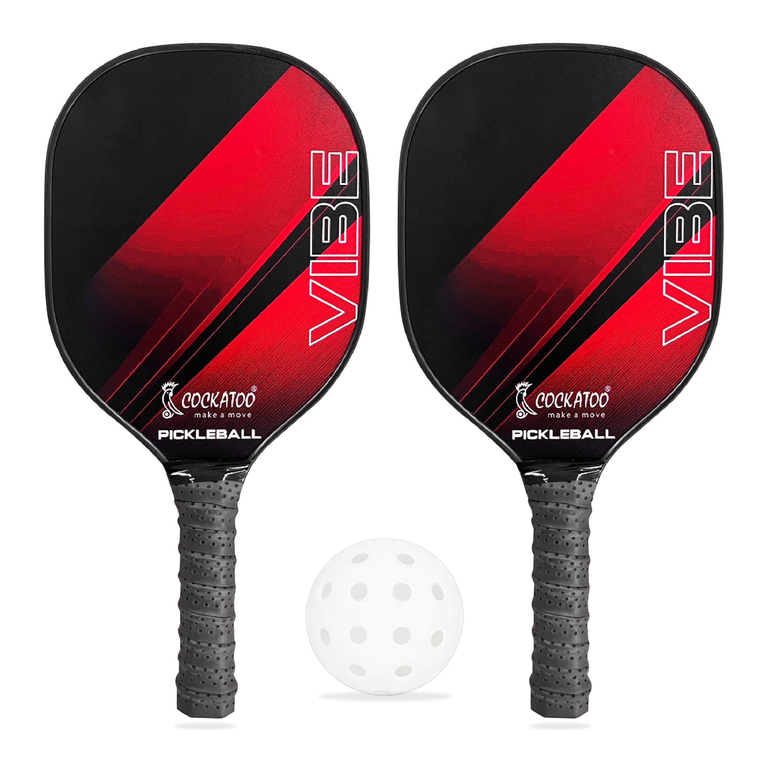 2 Pickleball Rackets Pickleball Set Vibe – 2 Rackets | Cockatoo