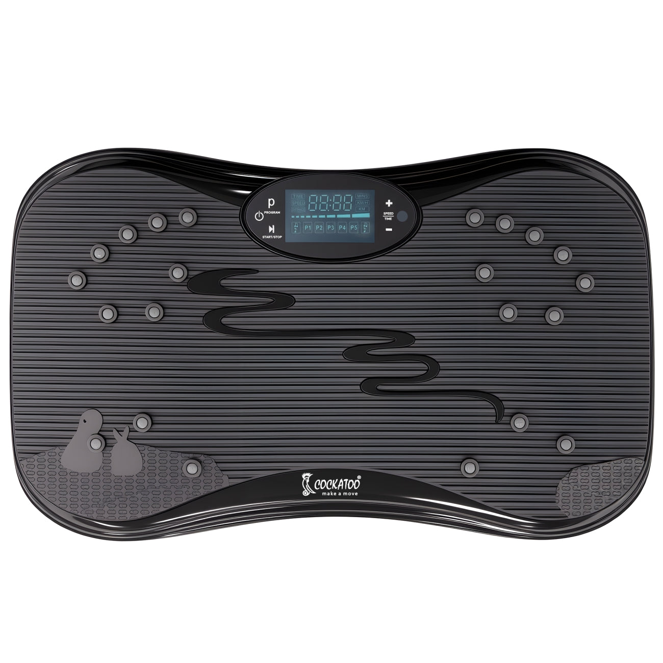 Cockatoo Ultravibe V5 Vibration Plate Machine| With Remote| Multi Prog