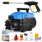 Cockatoo Rinse Smart High Pressure Domestic Car Washer|2.5HP, 96 Bar, 6L/Min Flow |Foam Spray Gun