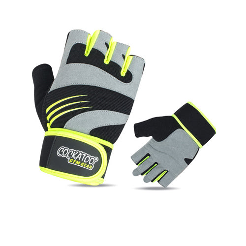 Cockatoo CK114 Professional Comfort Gel Gym Gloves with Wrist