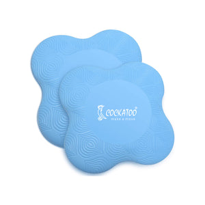 Cockatoo Non-Slip Yoga Pad | 20 MM Padding for Joint Protection and Stability | (Pack Of 2)