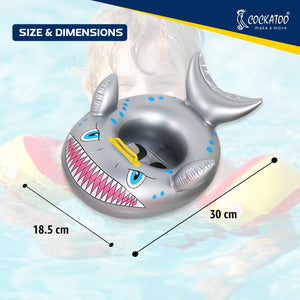 Baby Shark Grey Fish Swimming Floats