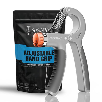 Cockatoo (10 KG - 40 Kg) Adjustable Hand Grip| Hand Gripper for Men & Women|Hand Grip Strengthener (6 Month Warranty)