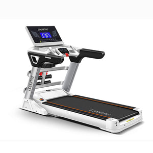 Cockatoo commercial Motorised Treadmill CTM-02 Multipurpose Folding Treadmill, Power Fitness Running Machine with LCD Display and Mobile Phone Holder Perfect for Home/Office/Club Use (Free Installation Assistance)