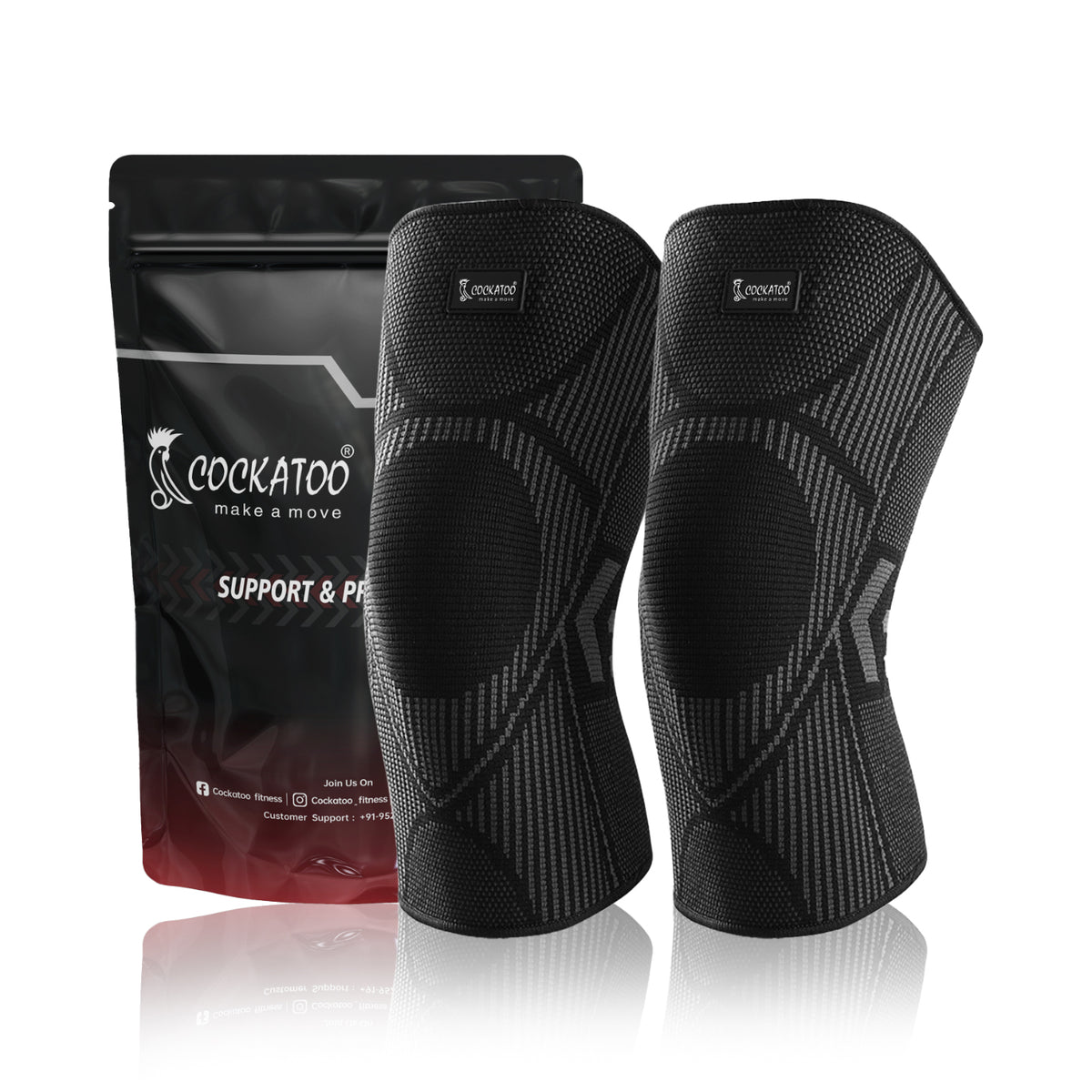 Cockatoo Knee Compression Support