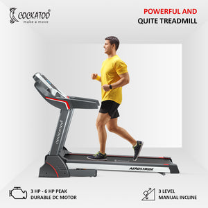 AeroStride | 6 HP Peak Motorised Treadmill