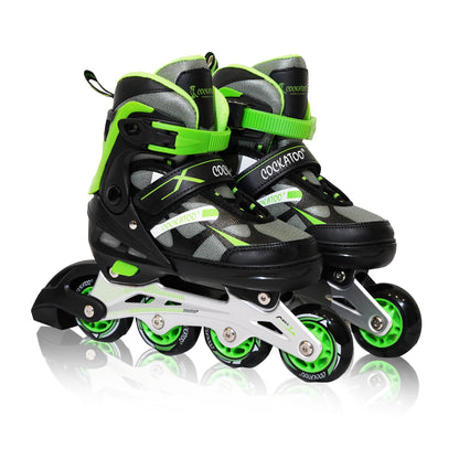 Cockatoo IS-350 Inline Skates | ABEC-5 Bearing| PU Rebound Wheel